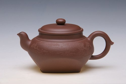李霓紫砂壶 随方就圆 