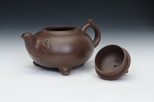 富雯伟紫砂壶 祥云 (4) 