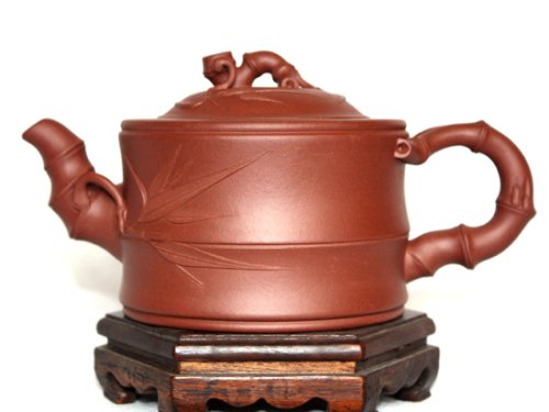 许艳萍紫砂壶 底槽青 高竹段 