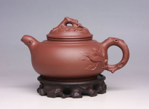 蒋美平紫砂壶 桃运 