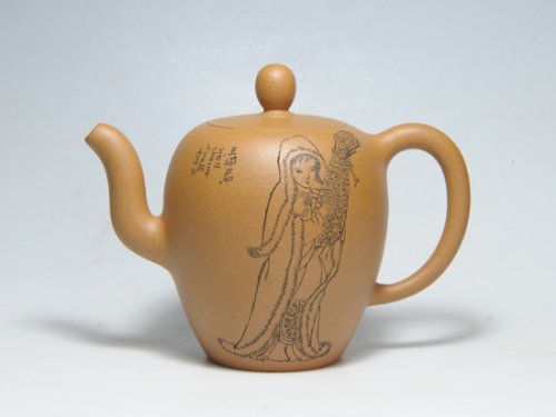 吴秋平紫砂壶 美人肩 