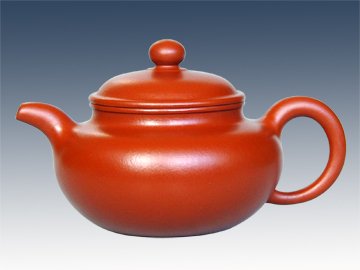 潘伯民紫砂壶 朱泥仿古 