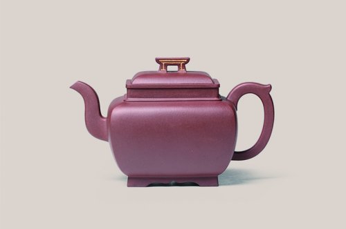 汤杰紫砂壶 案几壶 