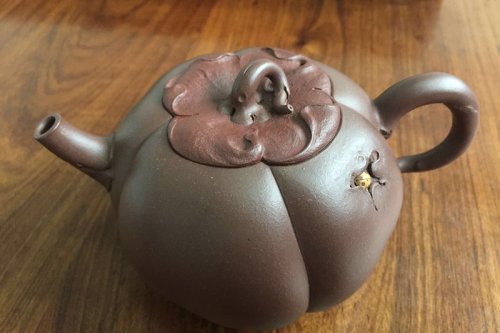 张宏紫砂壶 事事如意 