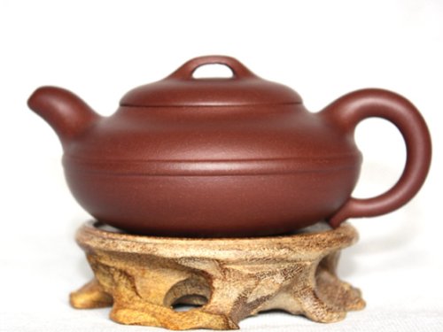 许艳萍紫砂壶 底槽青  线圆壶 