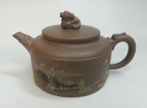 徐卫成紫砂壶 财源广进 