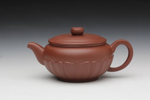 鲍亚萍紫砂壶 清水红菱 