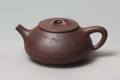 沈翠莲紫砂壶 石瓢 