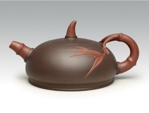 范寿昌紫砂壶 半月竹芽 拷贝 