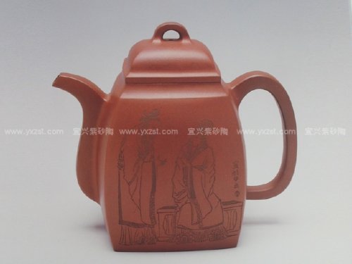 李昌鸿紫砂壶 汉方壶 