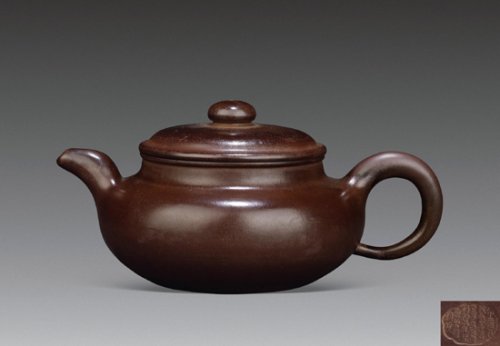范宴花紫砂壶 仿古 