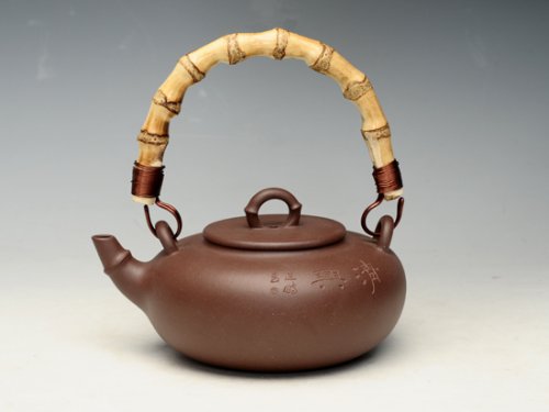 范建鹏紫砂壶 君子提梁之竹 