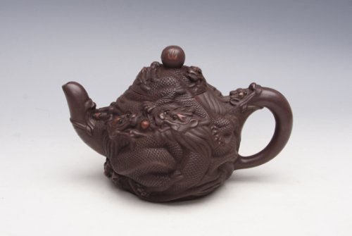 许新禄紫砂壶 九龙 