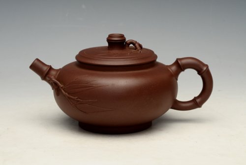 张秀娣紫砂壶 竹鼓 