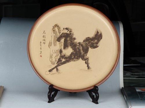 吴建荣紫砂壶 马到成功 