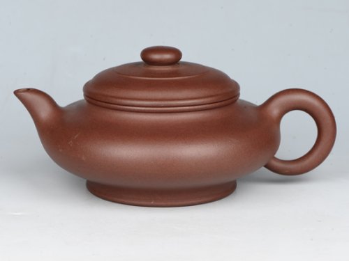 潘雪峰紫砂壶 虚扁 