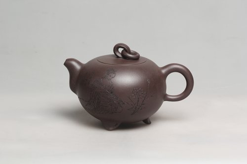 钱文英紫砂壶 大乐天 