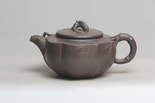 庄玉珍紫砂壶 三友壶 