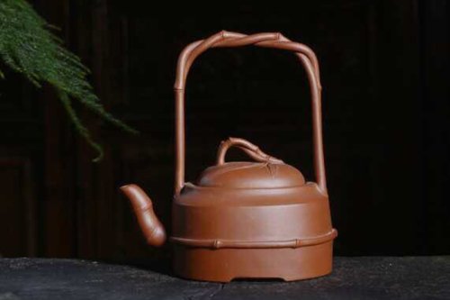 王海琴紫砂壶 小竹提 