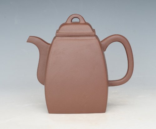 周华芳紫砂壶 汉方 