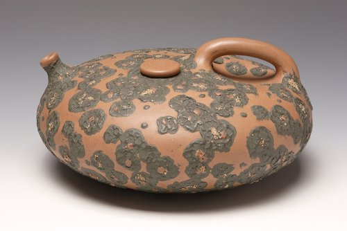 吴鸣紫砂壶 一地芙蓉 