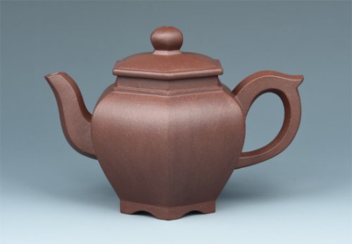 张勇强紫砂壶 六方神灯 