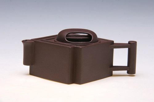 高奋荣紫砂壶 器成方圆 