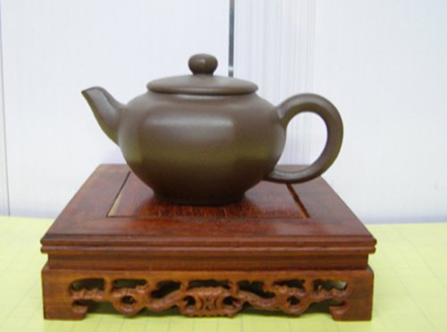 许建军紫砂壶 六角 