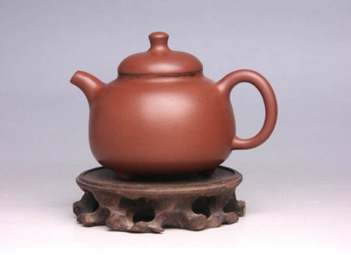 蒋美平紫砂壶 乳丁 