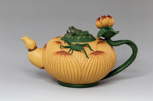 紫砂壶 盛世荷花壶 