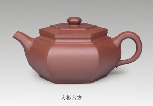 吴君兰紫砂壶 大彬六方 