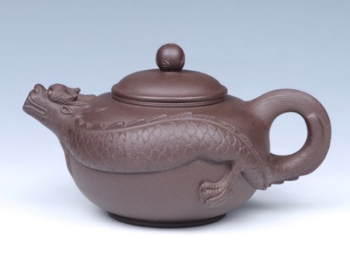 周惠初紫砂壶 双龙戏珠 12000元 