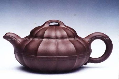 袁国强紫砂壶 合菱 