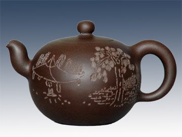 吴培林紫砂壶 圆珠 