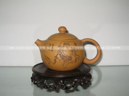 周伟平紫砂壶 西施壶 