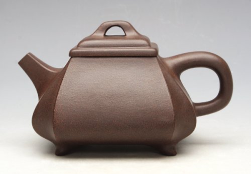 汪晖紫砂壶 四平八稳 
