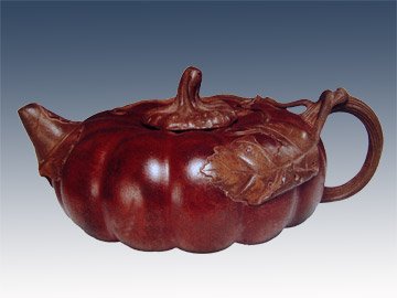 蒋蓉紫砂壶 南瓜 