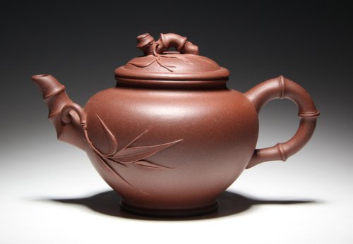 王小苏紫砂壶 笑璎竹节 