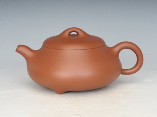 邵文紫砂壶 矮石瓢 