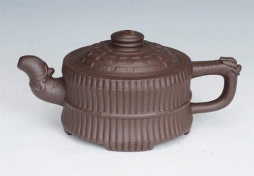 徐永伟紫砂壶 龙头一捆竹 