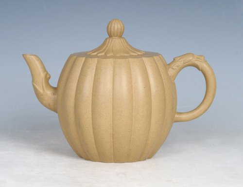 陈玉君紫砂壶 段菊壶 