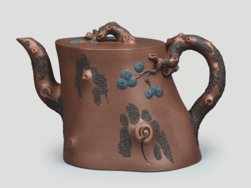 吴建军紫砂壶 松桩 