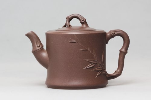 曹建国紫砂壶 竹韵 