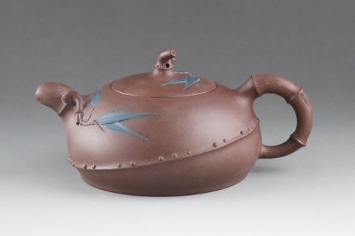 朱凤妹紫砂壶 君子 