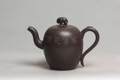 庄玉珍紫砂壶 万象更新 