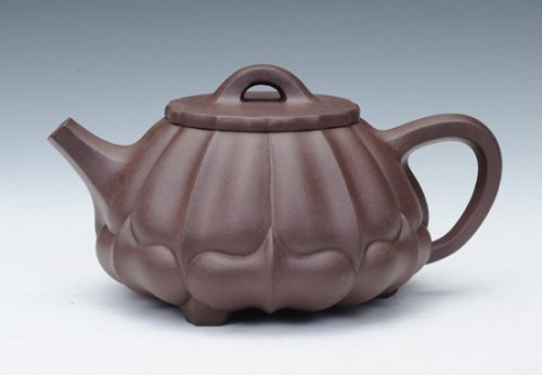陈国华紫砂壶 筋纹石瓢 