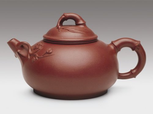 许敏芳紫砂壶 梅竹壶 