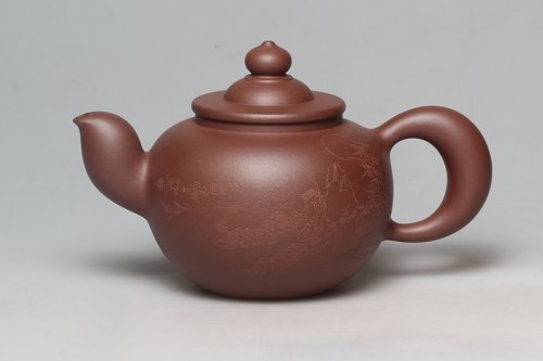李元军紫砂壶 陶缘壶 