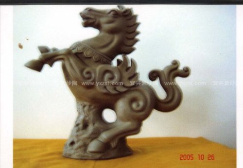 陈晔紫砂壶 天马 