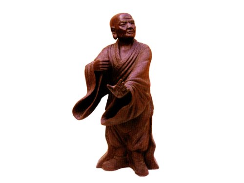 吴青紫砂壶 看门罗汉作者：高级工艺师吴克强 